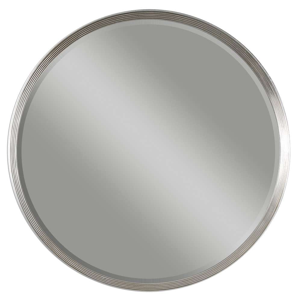 Uttermost - Serenza Round Silver Mirror - 14547 veiw 1