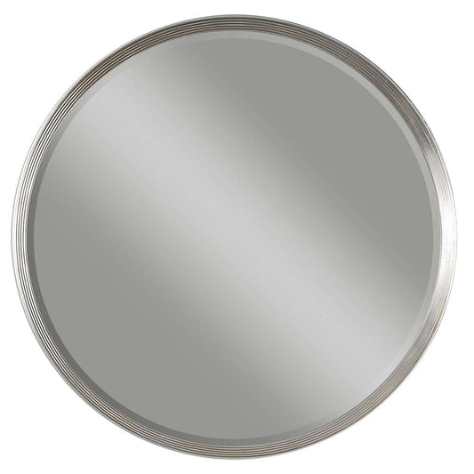 Uttermost - Serenza Round Silver Mirror - 14547 veiw 1