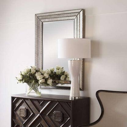Uttermost - Seymour Antique Silver Mirror - 14465 veiw 2