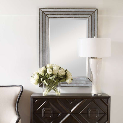 Uttermost - Seymour Antique Silver Mirror - 14465 veiw 4