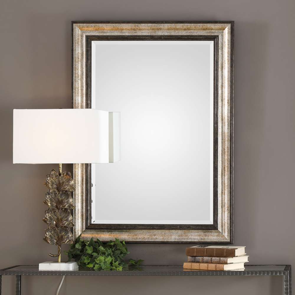 Uttermost - Shefford Antiqued Silver Mirror - 09366 veiw 4
