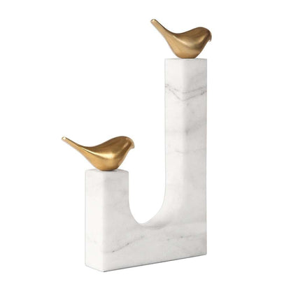 Uttermost - Songbirds Brass Sculpture - 18603 veiw 1