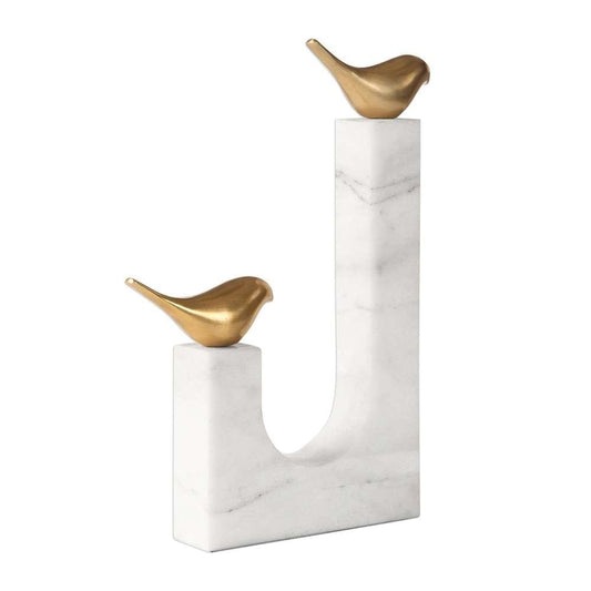 Uttermost - Songbirds Brass Sculpture - 18603 veiw 1