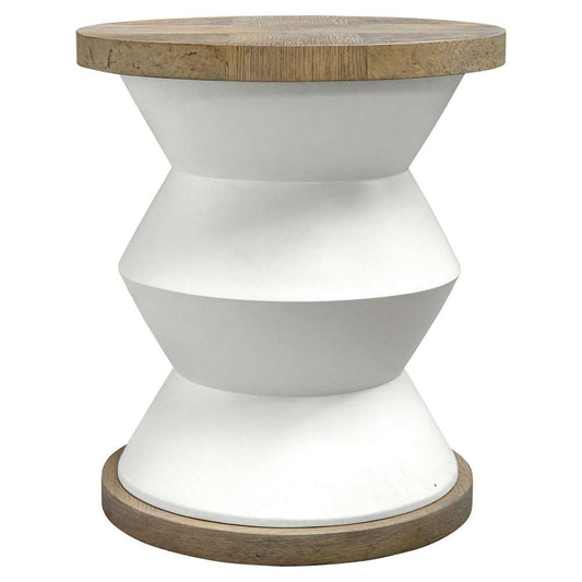 Uttermost - Spool Geometric Side Table - 25488 veiw 2
