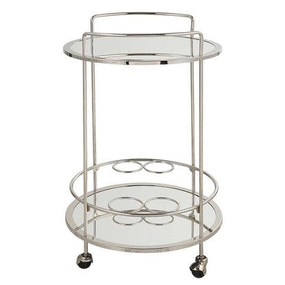 Uttermost - Spritz Chrome Bar Cart - 22895 veiw 3