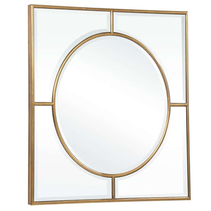 Uttermost - Stanford Gold Square Mirror - 09673 veiw 3