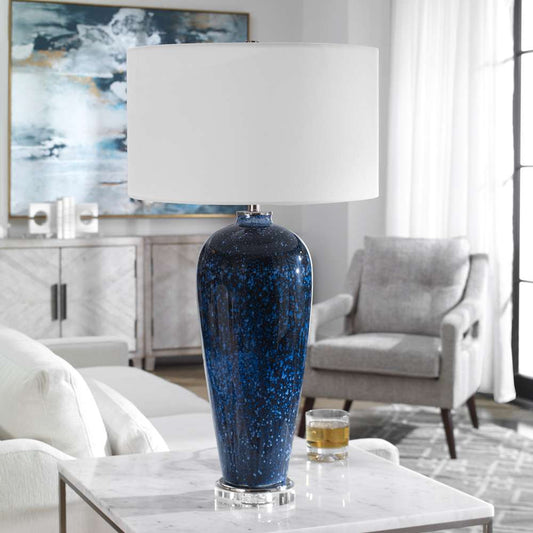 Uttermost - Stargazer Cobalt Navy Table Lamp - 28481-1 veiw 2