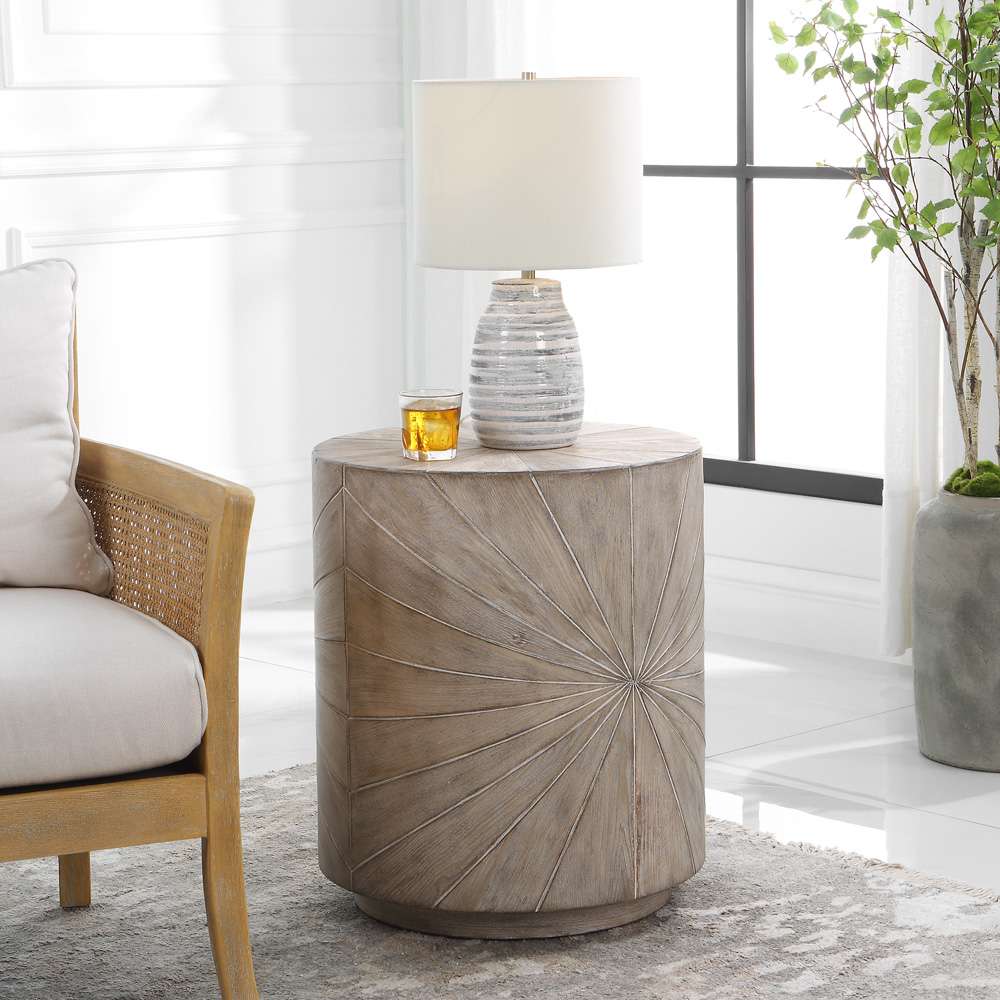 Uttermost - Starshine Wooden Side Table - 25266 veiw 2