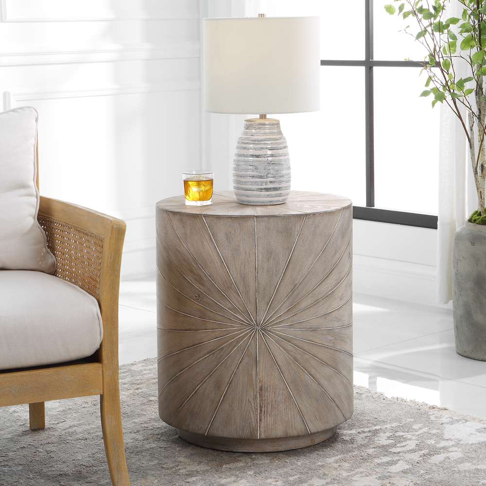 Uttermost - Starshine Wooden Side Table - 25266 veiw 4