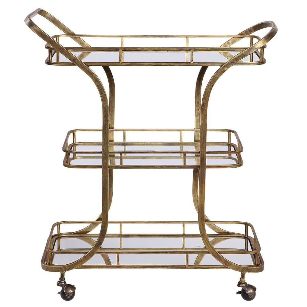 Uttermost - Stassi Gold Serving Cart - 24876 veiw 1