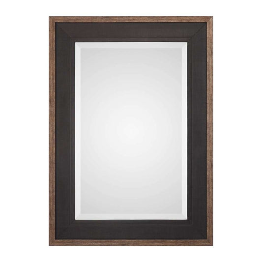 Uttermost - Staveley Rustic Black Mirror - 09377 veiw 1