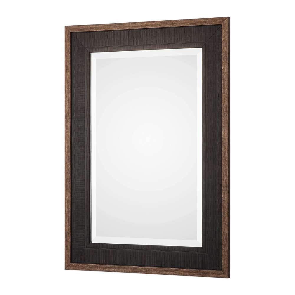 Uttermost - Staveley Rustic Black Mirror - 09377 veiw 2