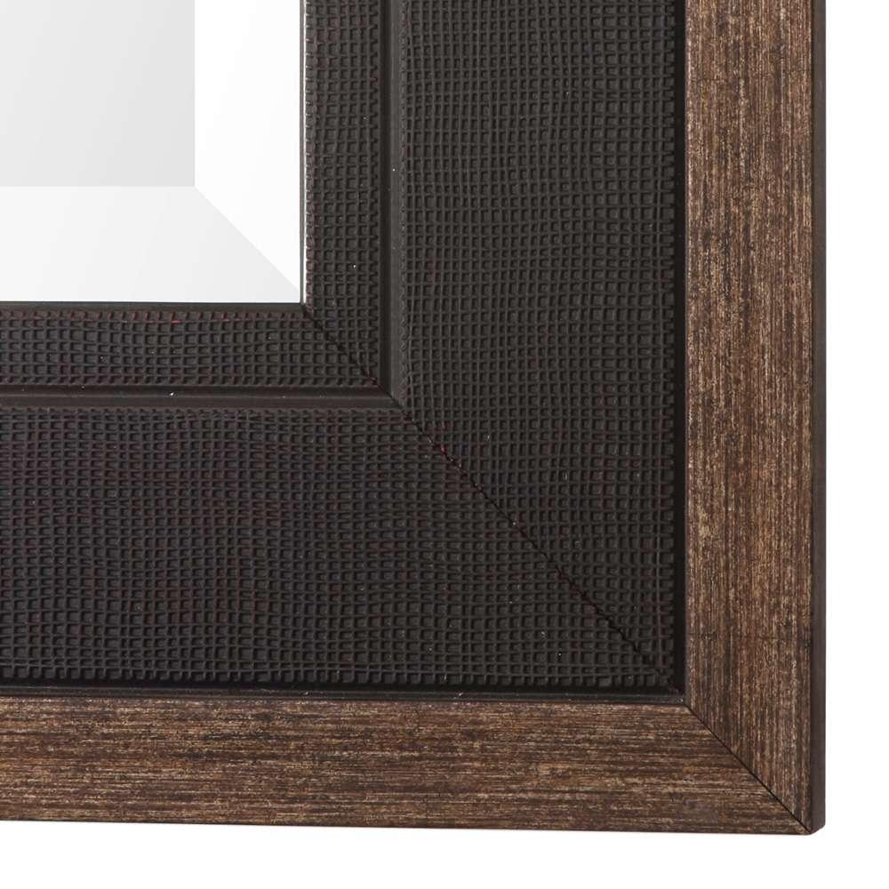 Uttermost - Staveley Rustic Black Mirror - 09377 veiw 3
