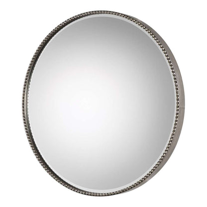 Uttermost - Stefania Beaded Round Mirror - 09252 veiw 3