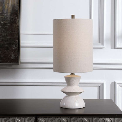 Uttermost - Stevens Bleached Wood Buffet Lamp - 28422-1 veiw 4