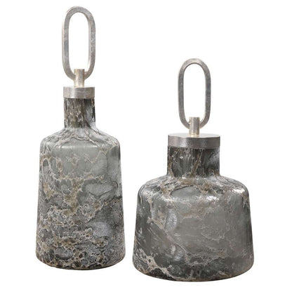 Uttermost - Storm Art Glass Bottles (Set of 2) - 17840 veiw 1
