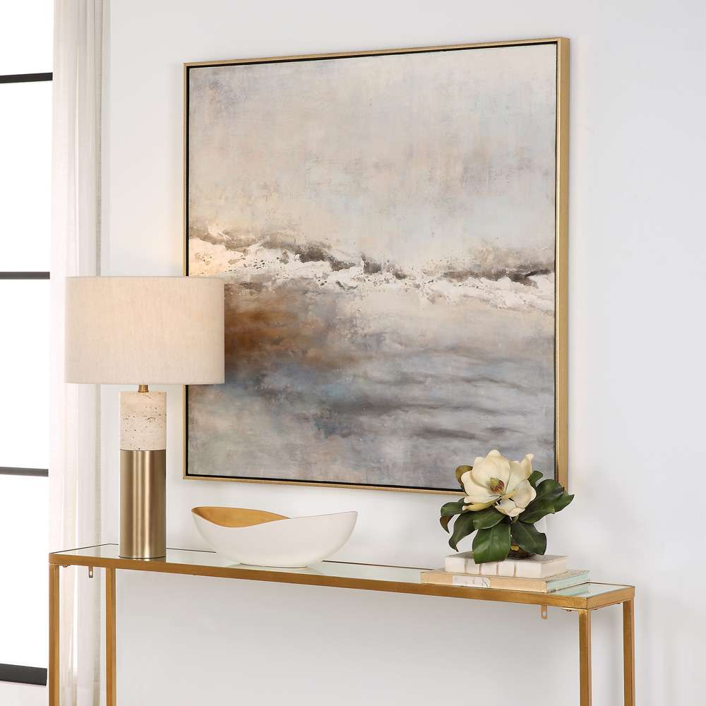 Uttermost - Storm Clouds Abstract Hand Painted Art - 32281 veiw 2