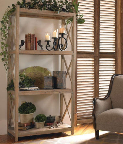 Uttermost - Stratford Reclaimed Wood Etagere - 24248 veiw 2
