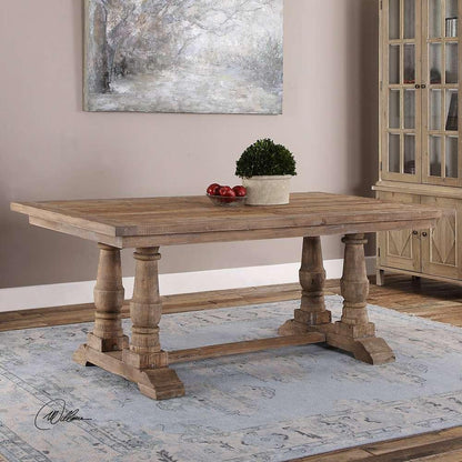 Uttermost -  Stratford Salvaged Wood Dining Table - 24557 veiw 3