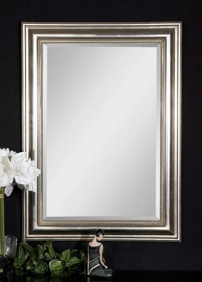 Uttermost - Stuart Silver Beaded Mirror - 12005-B veiw 3