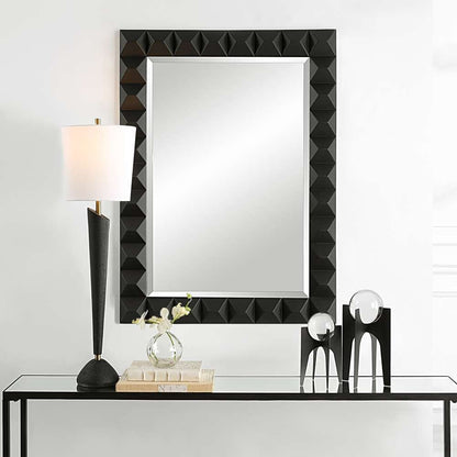 Uttermost - Studded Black Mirror - 09941 veiw 4