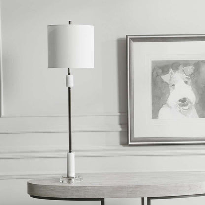 Uttermost - Sussex Nickel Buffet Lamp - 29793-1 veiw 3