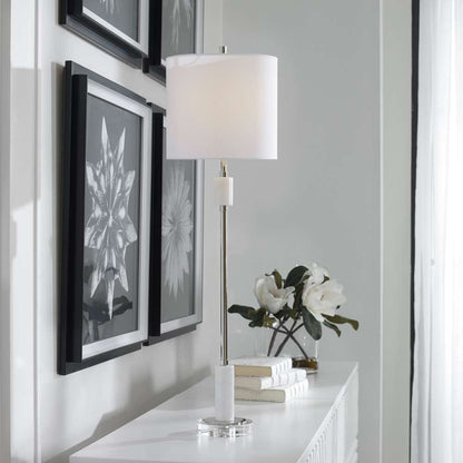 Uttermost - Sussex Nickel Buffet Lamp - 29793-1 veiw 4