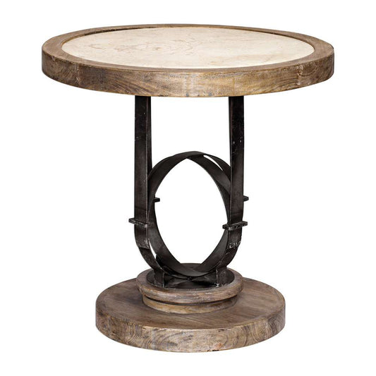 Uttermost - Sydney Light Oak Side Table - 25841 veiw 1