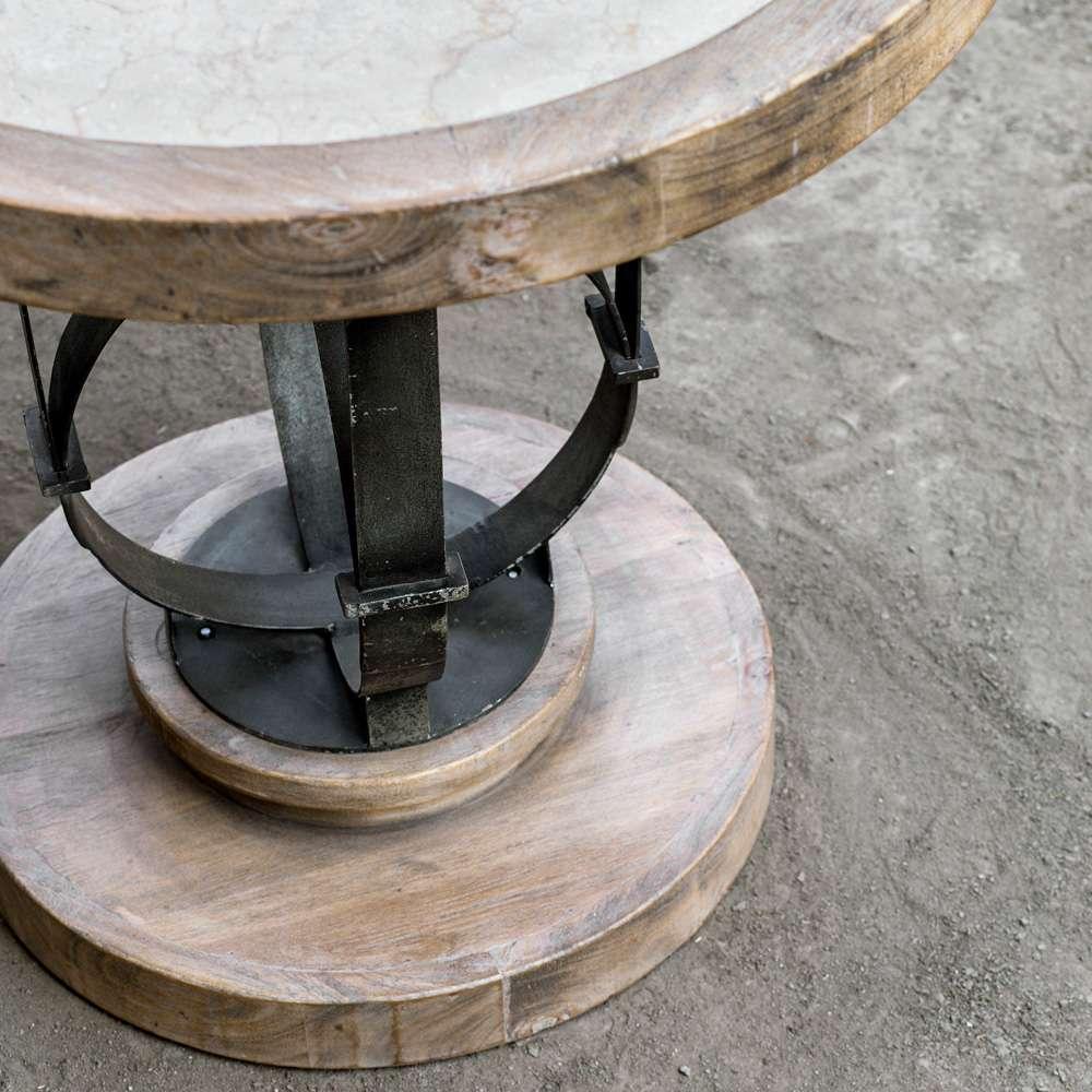 Uttermost - Sydney Light Oak Side Table - 25841 veiw 3