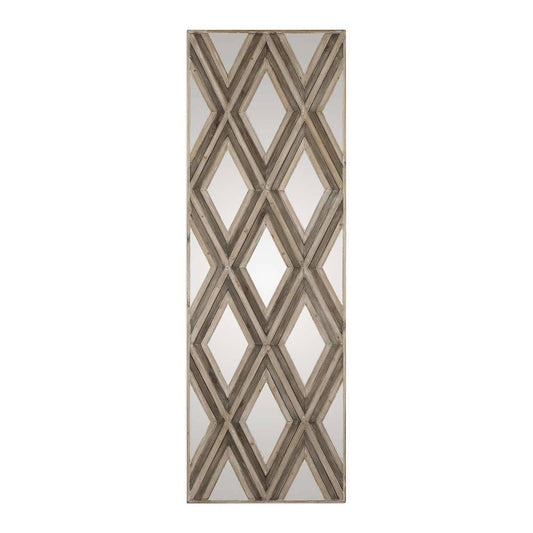 Uttermost - Tahira Geometric Argyle Pattern Wall Mirror - 04116 veiw 1