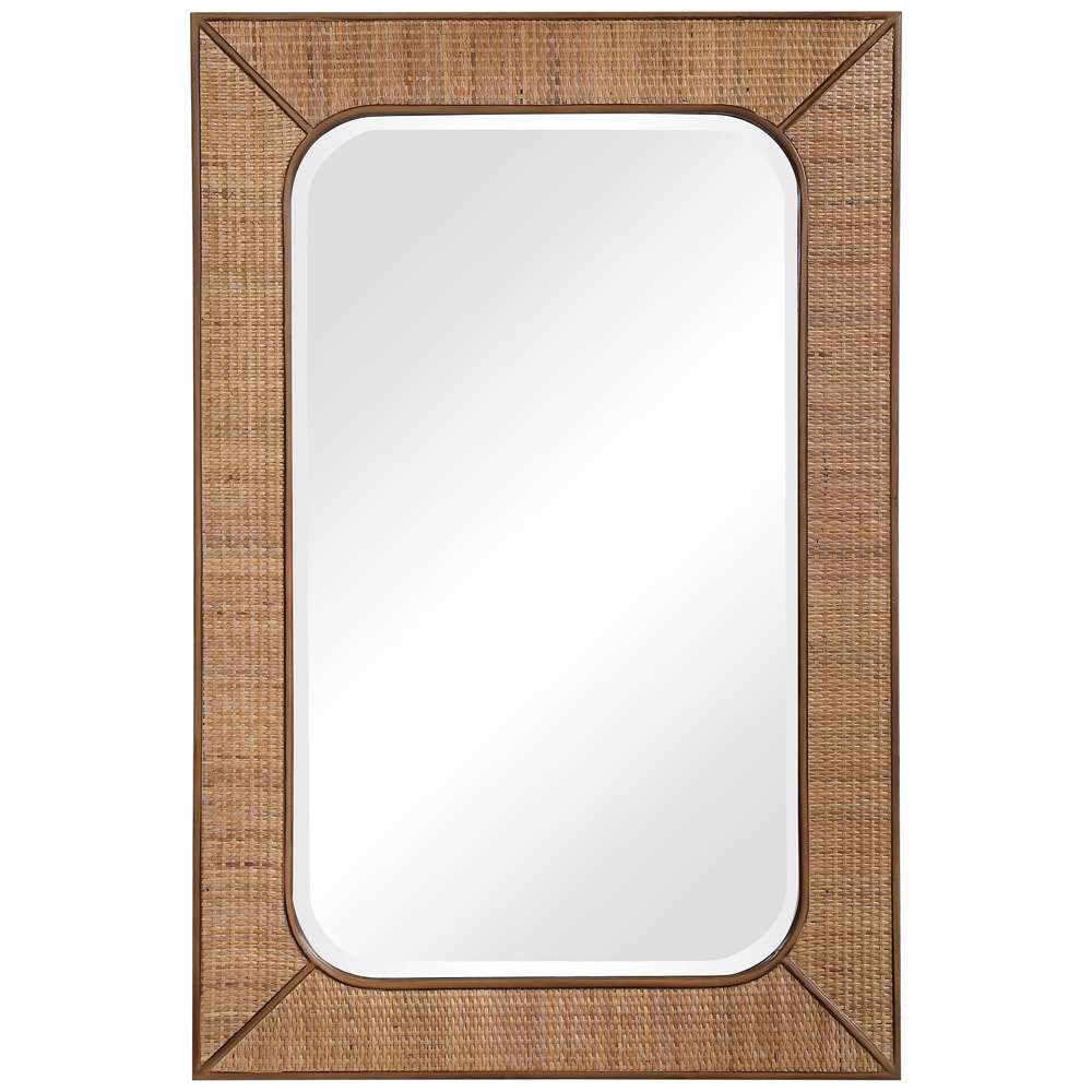 Uttermost - Tahiti Rattan Mirror - 09687 veiw 1