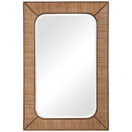 Uttermost - Tahiti Rattan Mirror - 09687 veiw 1