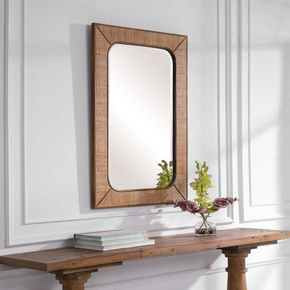 Uttermost - Tahiti Rattan Mirror - 09687 veiw 2
