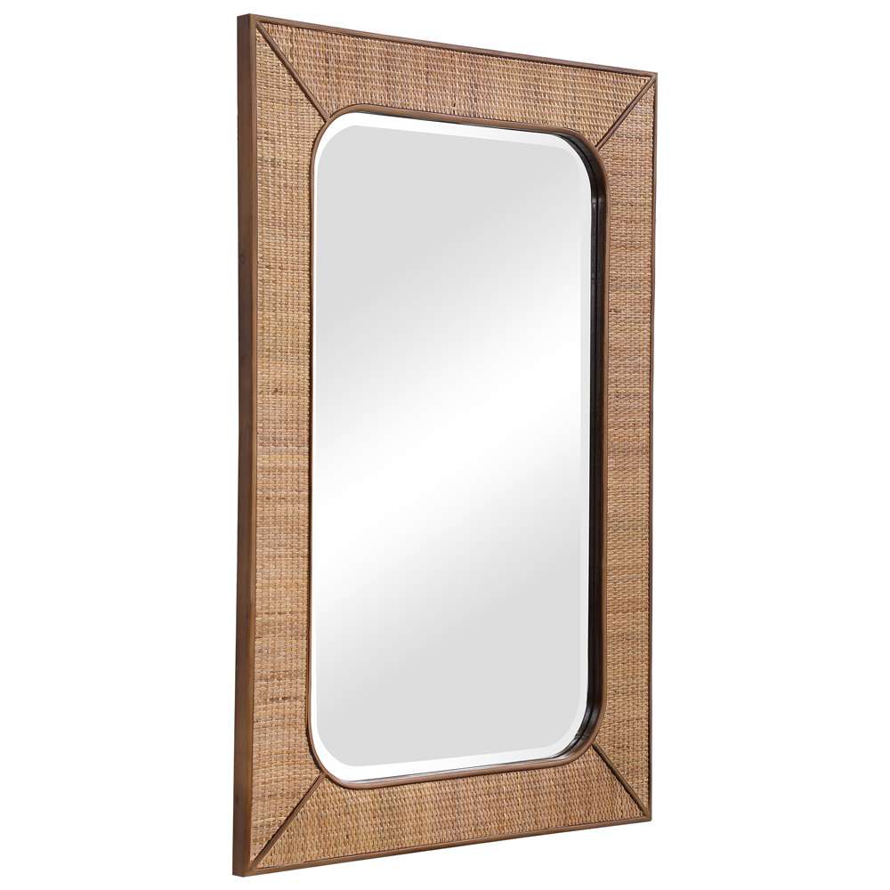 Uttermost - Tahiti Rattan Mirror - 09687 veiw 3