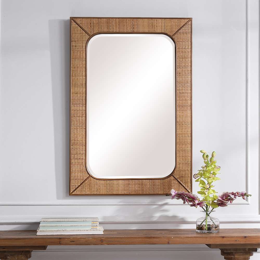 Uttermost - Tahiti Rattan Mirror - 09687 veiw 4