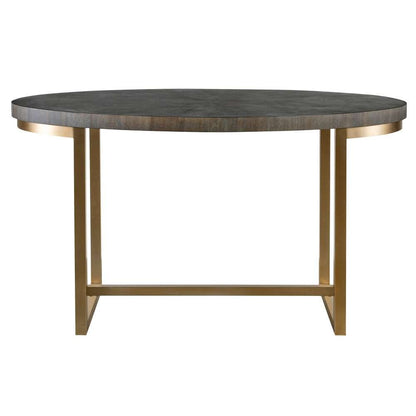 Uttermost - Taja Walnut Oval Desk - 25198 veiw 1