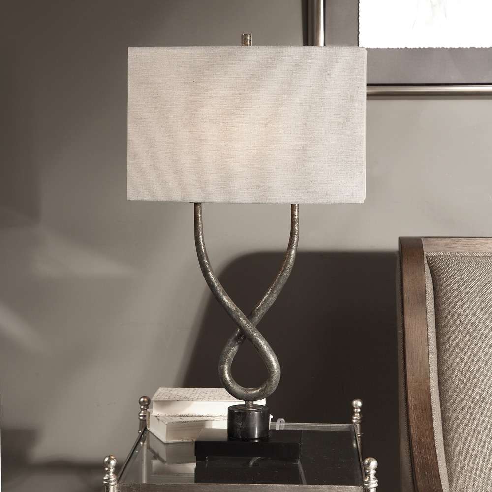 Uttermost - Talema Aged Silver Lamp - 27811-1 veiw 2