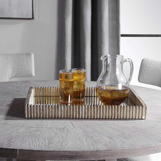Uttermost - Talmage Silver Mirrored Tray - 17732 veiw 2
