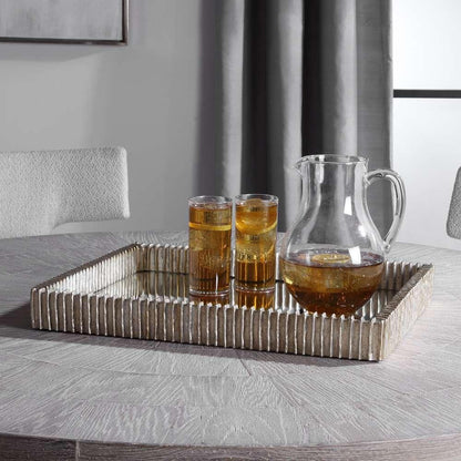 Uttermost - Talmage Silver Mirrored Tray - 17732 veiw 4