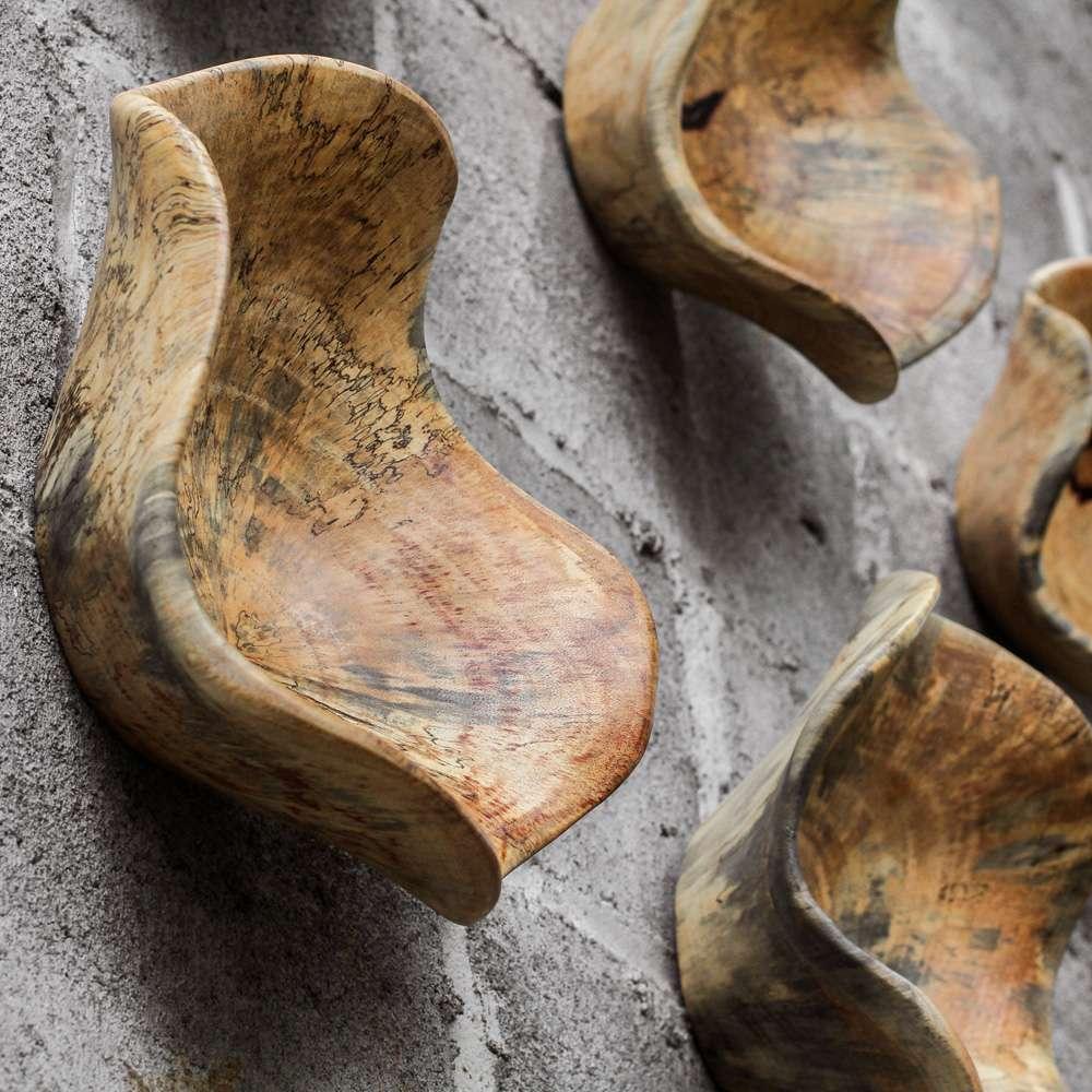 Uttermost - Tamarine Wood Wall Art (Set of 3) - 04107 veiw 3