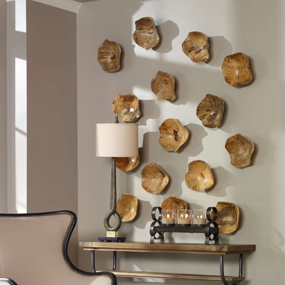 Uttermost - Tamarine Wood Wall Art (Set of 3) - 04107 veiw 4
