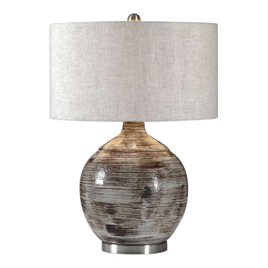 Uttermost - Tamula Distressed Ivory Table Lamp - 27656-1 veiw 1