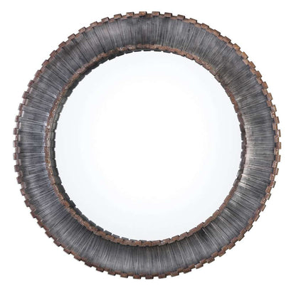 Uttermost - Tanaina Silver Round Mirror - 09175 veiw 1