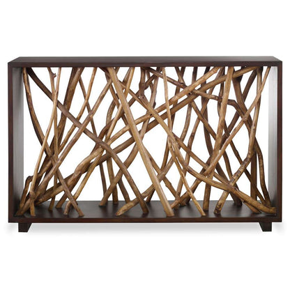 Uttermost - Teak Maze Console Table - 22901 veiw 1