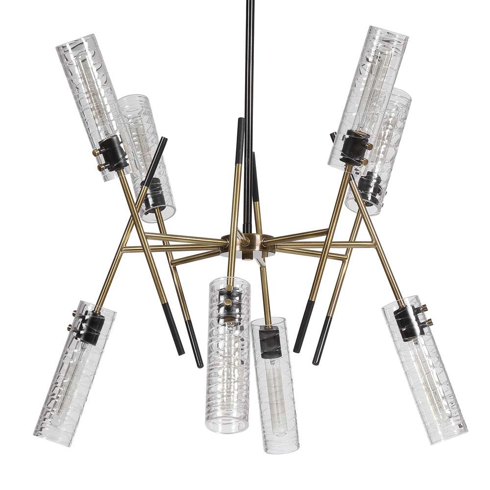 Uttermost - Telesto 8 Light Linear Pendant - 21538 veiw 2