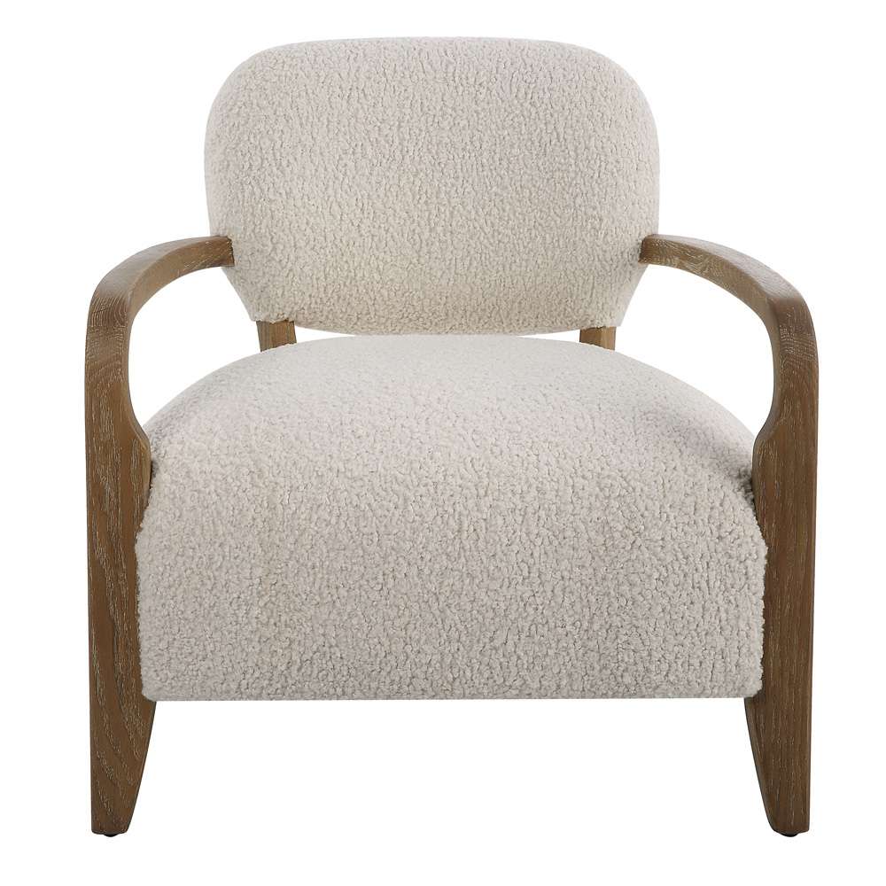Uttermost - Telluride Natural Shearling Accent Chair - 23772 veiw 1
