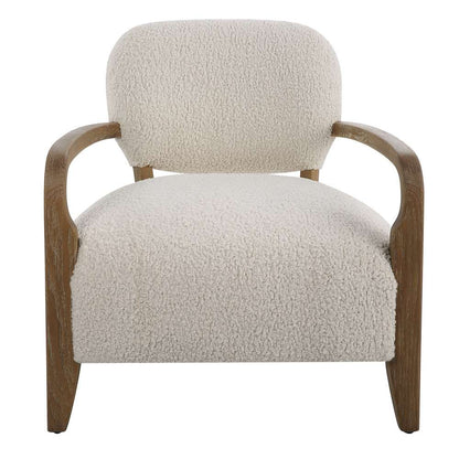 Uttermost - Telluride Natural Shearling Accent Chair - 23772 veiw 1