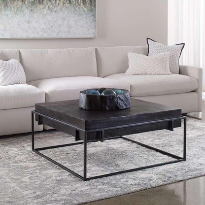 Uttermost - Telone Modern Black Coffee Table - 25111 veiw 2