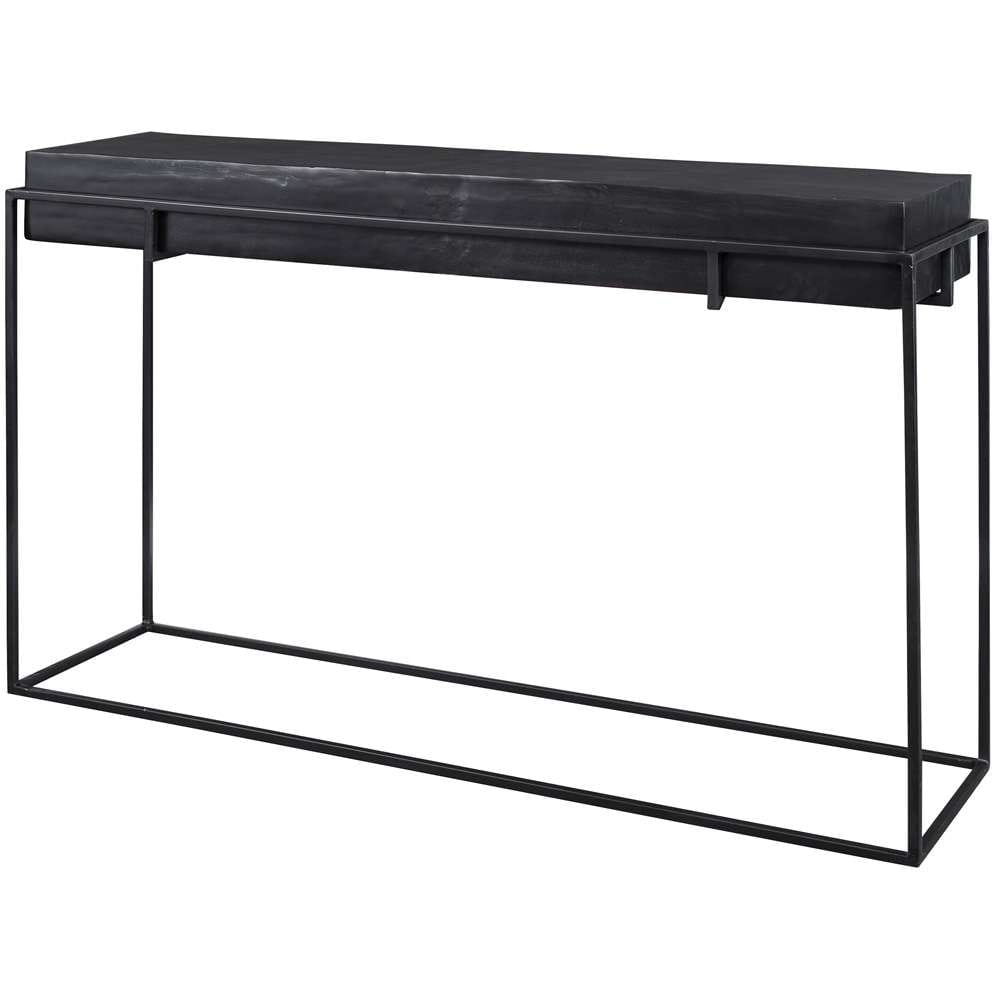 Uttermost - Telone Modern Black Console Table - 25110 veiw 3