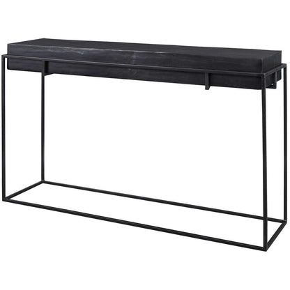 Uttermost - Telone Modern Black Console Table - 25110 veiw 3